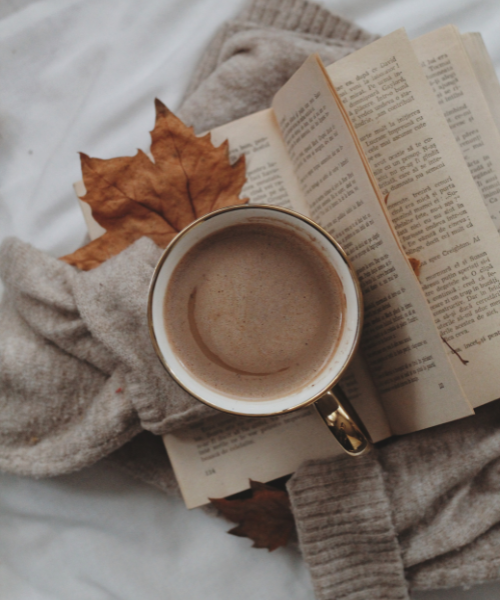 cafe y libro