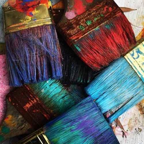 brochas de colores para vender arte online